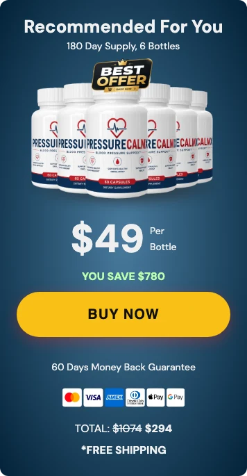 PressureCalmX 6 bottles